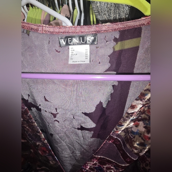 🍁🍂Nwot Venus velvet blouse size 18 - Picture 4 of 6